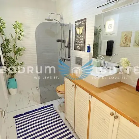 Bodrum 3 Bedroom Seaview Private Homes Semesterbostad *
